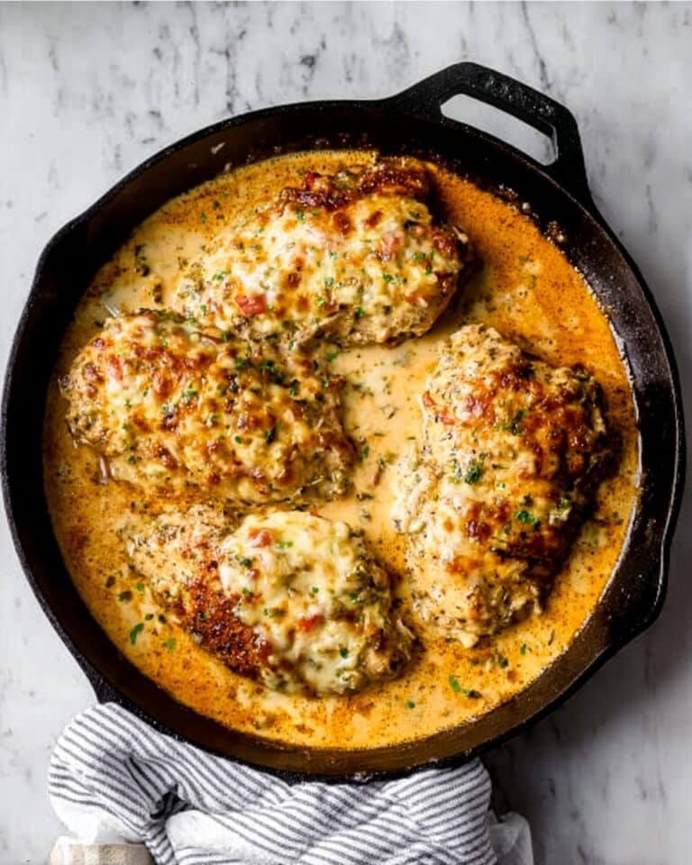 Easy Baked Queso Chicken Recipe