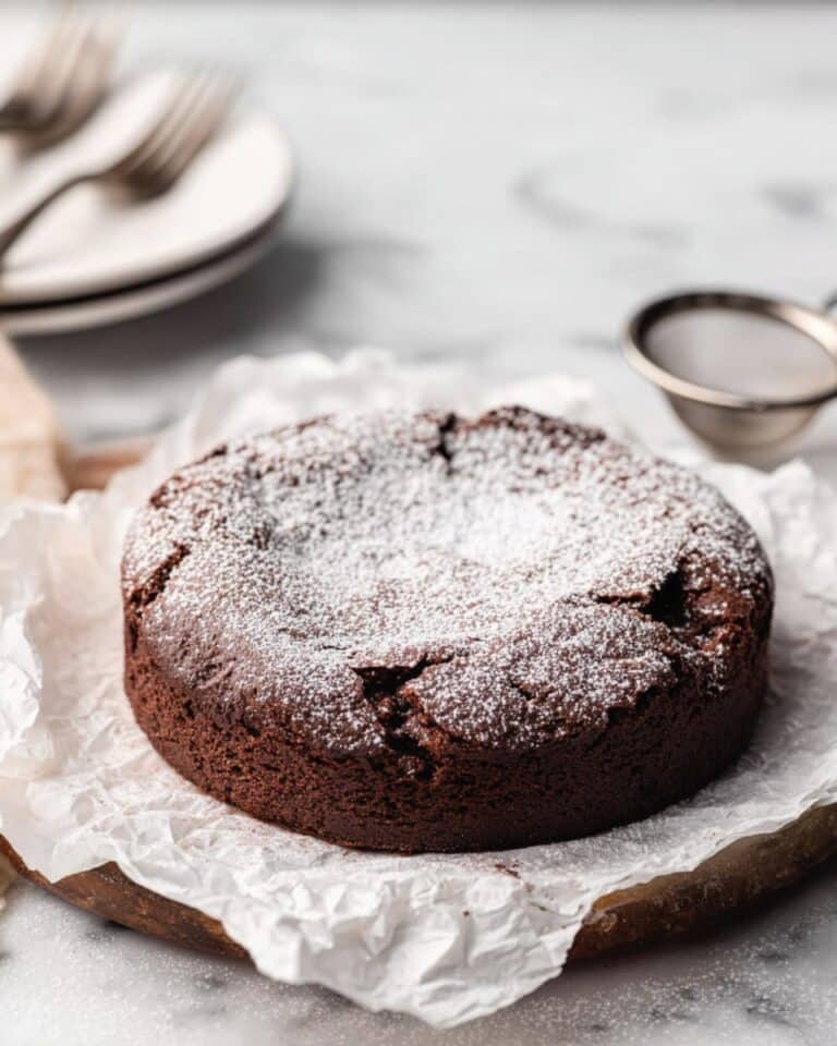 Mini Flourless Chocolate Cake Recipe