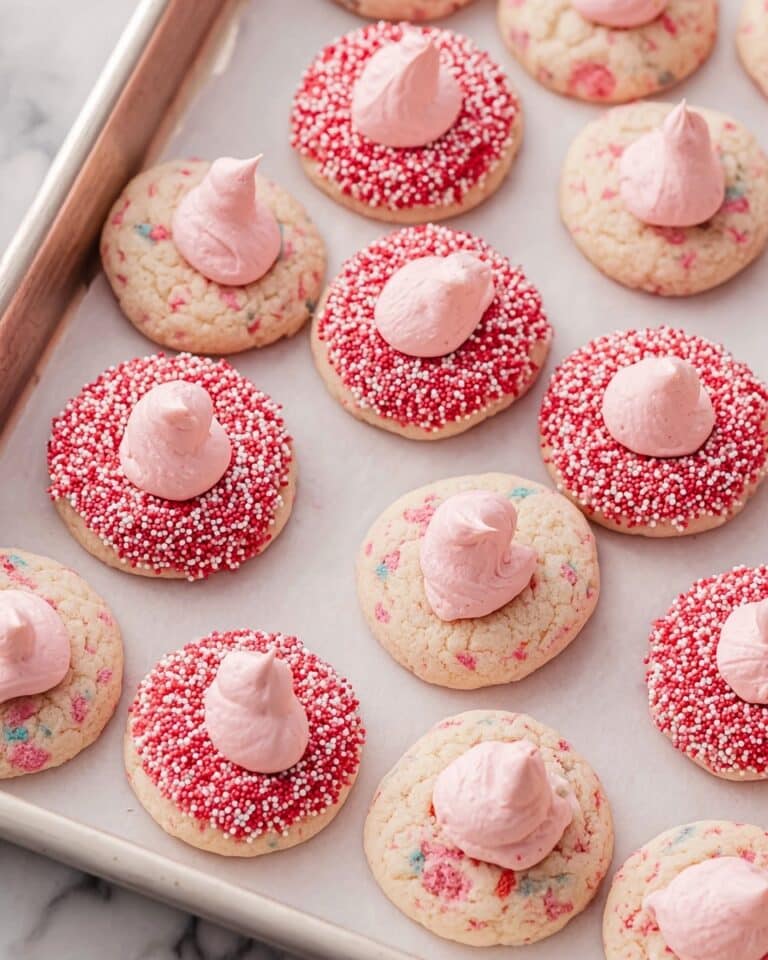 Strawberry Kiss Cookies Recipe