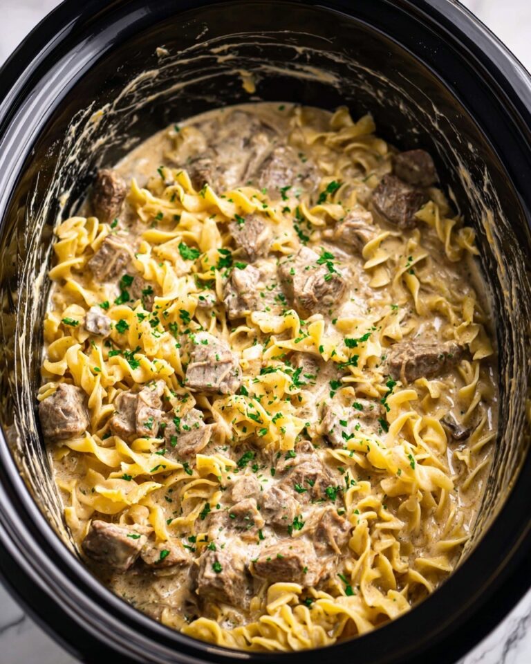 Crockpot Beef Stroganoff Recipe