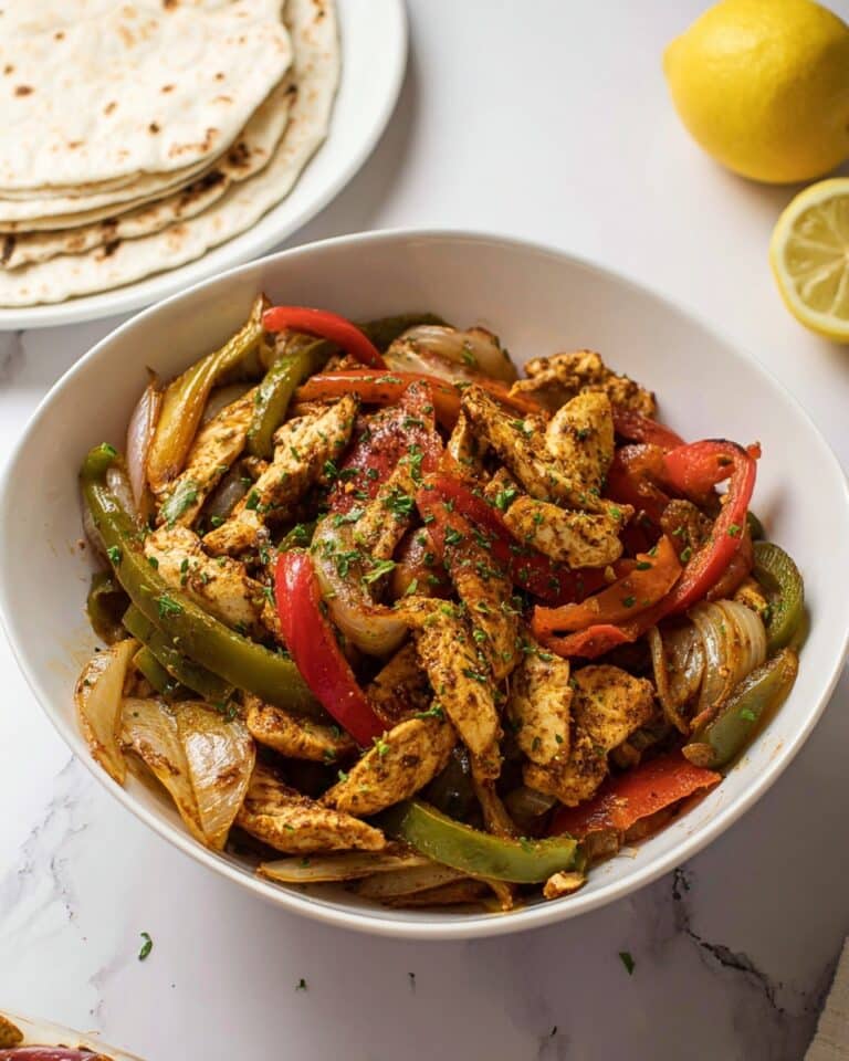 Air Fryer Chicken Fajitas Recipe