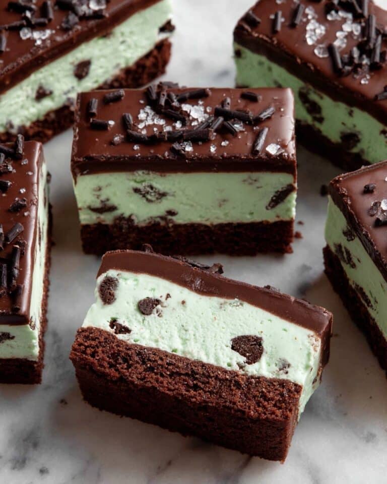 Mint Chocolate Chip Ice Cream Cake Recipe