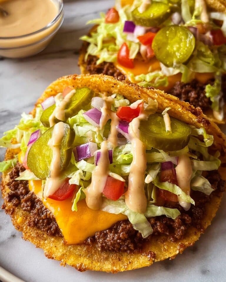 Smash Burger Tacos Recipe