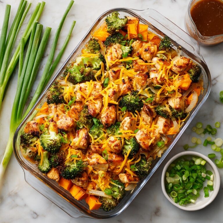 Buffalo Chicken Sweet Potato Casserole Recipe