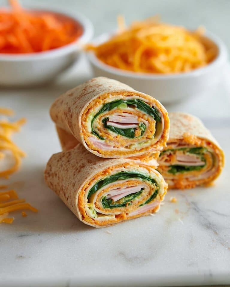 Turkey and Cheese Roll-Ups Recipe