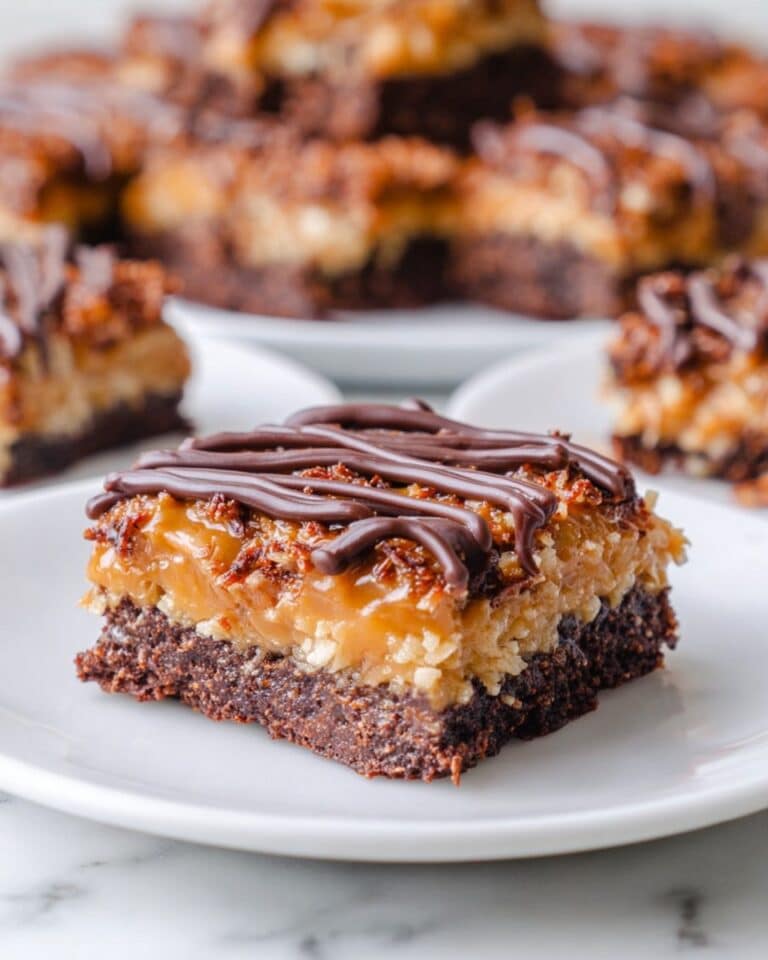 Easy Samoa Brownies Recipe